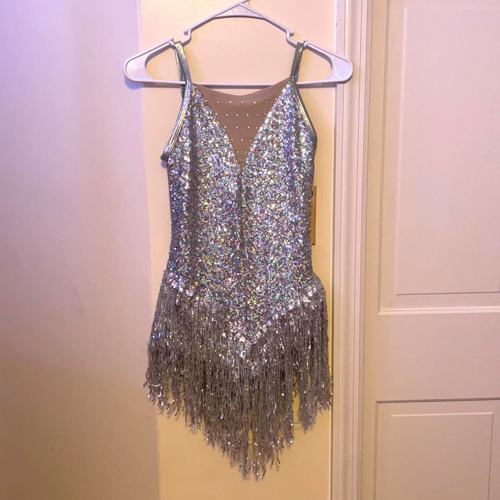Sequenced Weissman Dance Costume. Size SA.
